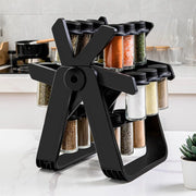 18 PCs Rotating Spice Organizer-14277With Stand