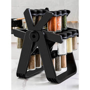 18 PCs Rotating Spice Organizer-14277With Stand