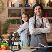 18 PCs Rotating Spice Organizer-14277With Stand